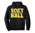 Softball Sister Softball Players Hoodie - Casual Everyday Wear Unisex - T-Shirt, Sweatshirt, Hoodie