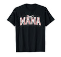 Mama Baseball Stitches Bow Sports T-Shirt - Streetwear Style Men Women - T-Shirt, Sweatshirt, Hoodie