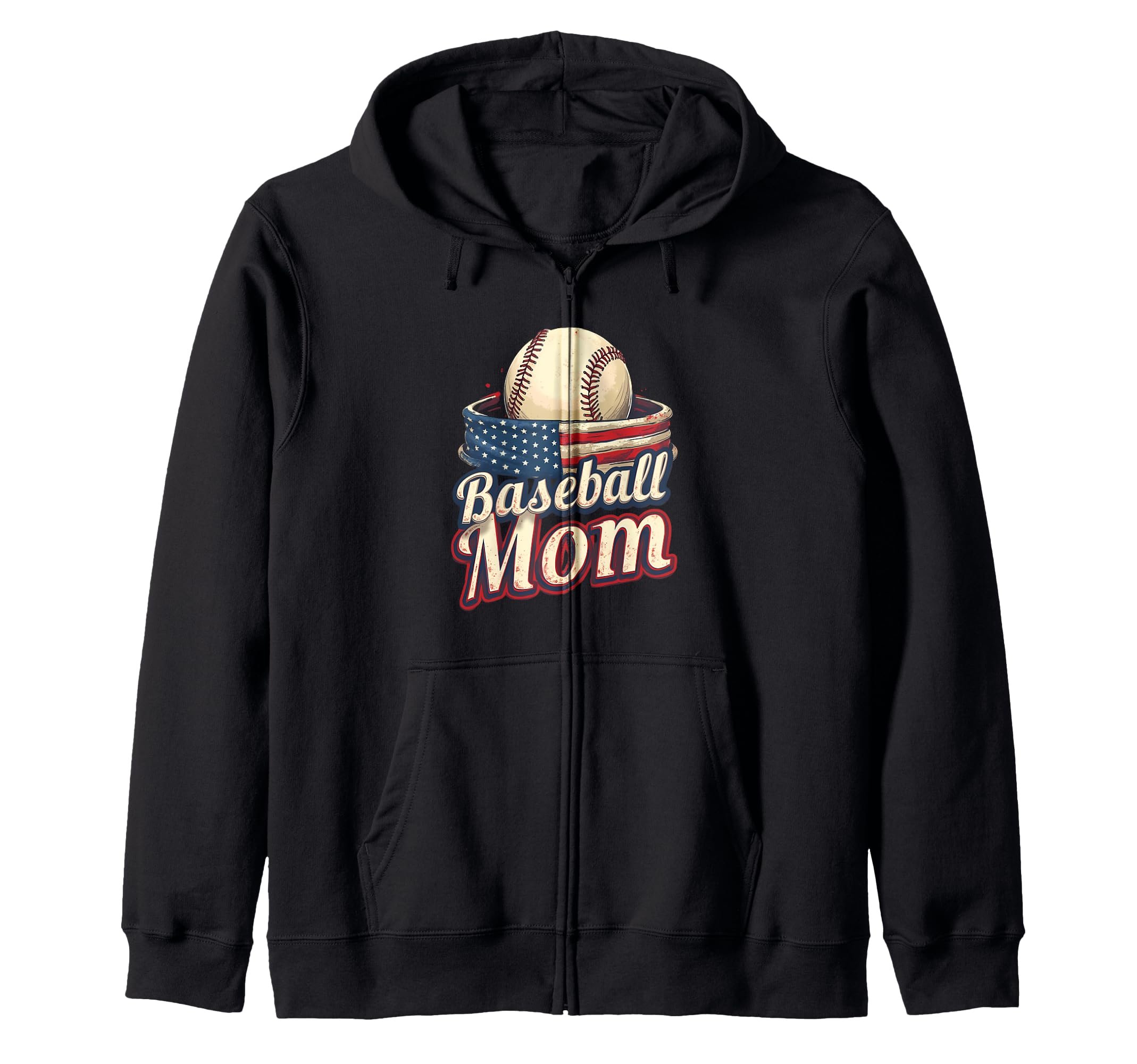 American Baseball Enthusiasts Moms Sweatshirt - Streetwear Style Men Women - T-Shirt, Sweatshirt, Hoodie