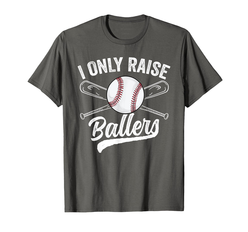 Funny Mom Baseball Family Softball I T-Shirt - Minimalist Print Unisex - T-Shirt, Sweatshirt, Hoodie