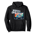Keepin It Oldschool Rapper Hip Hop Fan Hoodie - Novelty Apparel for Adults - T-Shirt, Sweatshirt, Hoodie