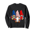 Peace Love Baseball Funny Gnomes Sweatshirt - Aesthetic Graphic Men Women - T-Shirt, Sweatshirt, Hoodie