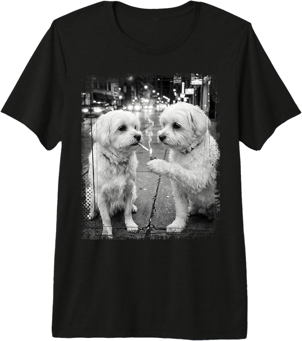 Urban Canine Vibes - Adult & Kids T-Shirts, Sweatshirts & Hoodies apparel design preview 1