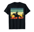 Western Cowboy Horse Rider Cowboy T-Shirt - Graphic Print Men Women - T-Shirt, Sweatshirt, Hoodie