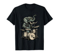 Elephant Drummer Rock Funny Band T-Shirt - Casual Everyday Wear for Adults - T-Shirt, Sweatshirt, Hoodie