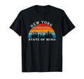 New York State Mind Sunset New York City T-Shirt - Trendy Graphic Unisex - T-Shirt, Sweatshirt, Hoodie