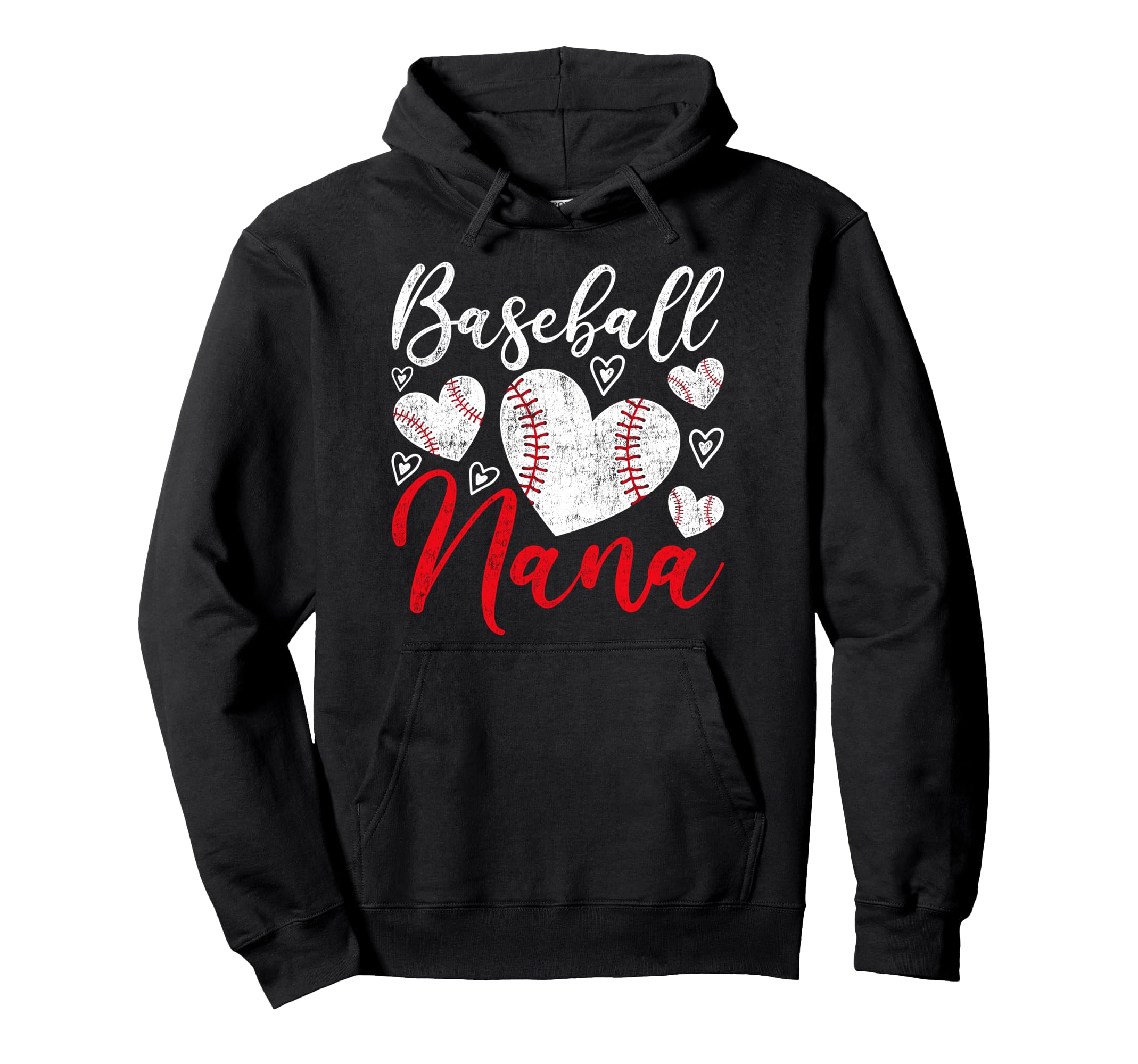 American Game Retired Baseball Nana Hoodie - Minimalist Print for Adults - T-Shirt, Sweatshirt, Hoodie