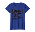 Diamond Dust Everywhere Baseball Mom T-Shirt - Minimalist Print for Adults - T-Shirt, Sweatshirt, Hoodie
