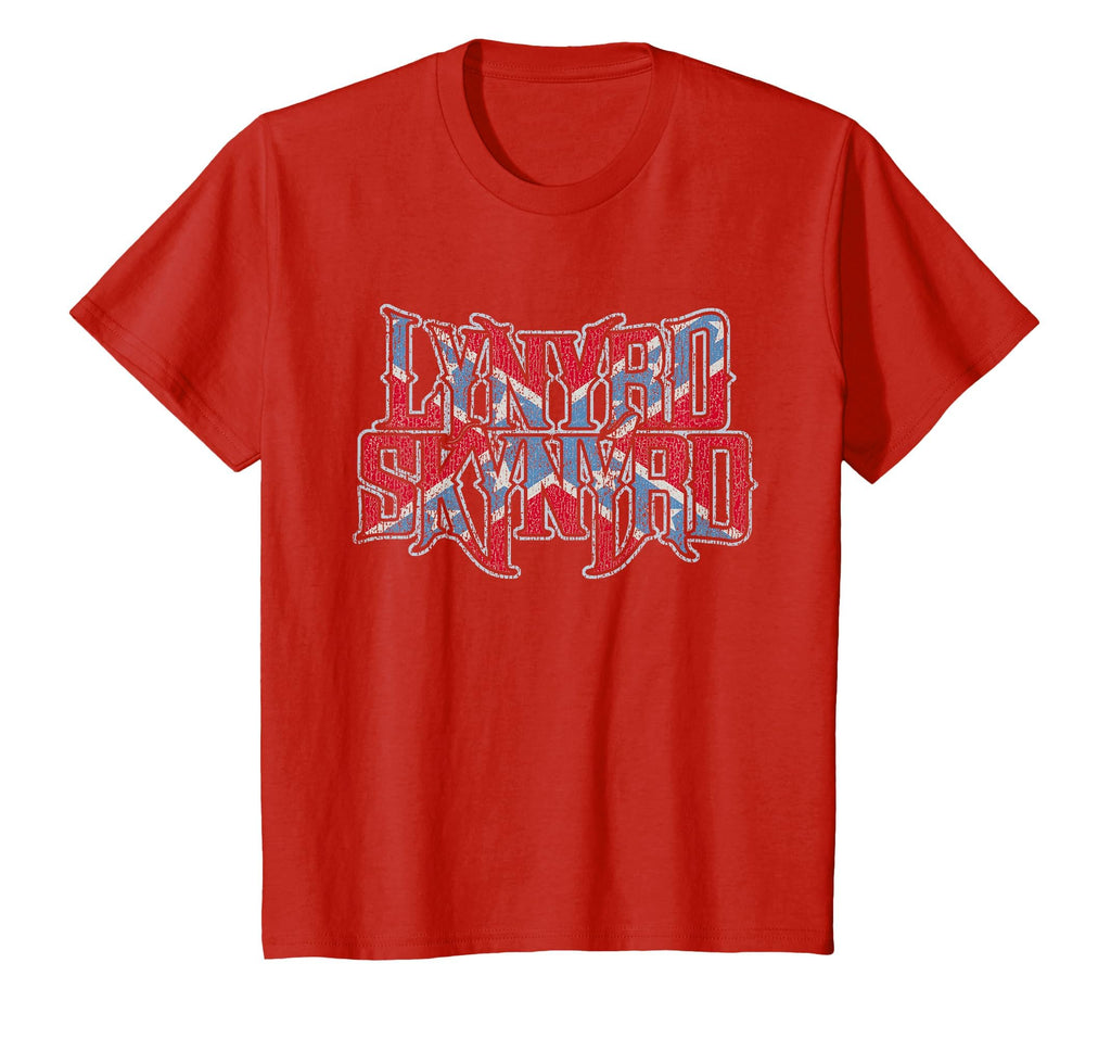 Lynyrd Skynyrd Logo Rock Biker Us Flag T-Shirt - Novelty Apparel Unisex - T-Shirt, Sweatshirt, Hoodie