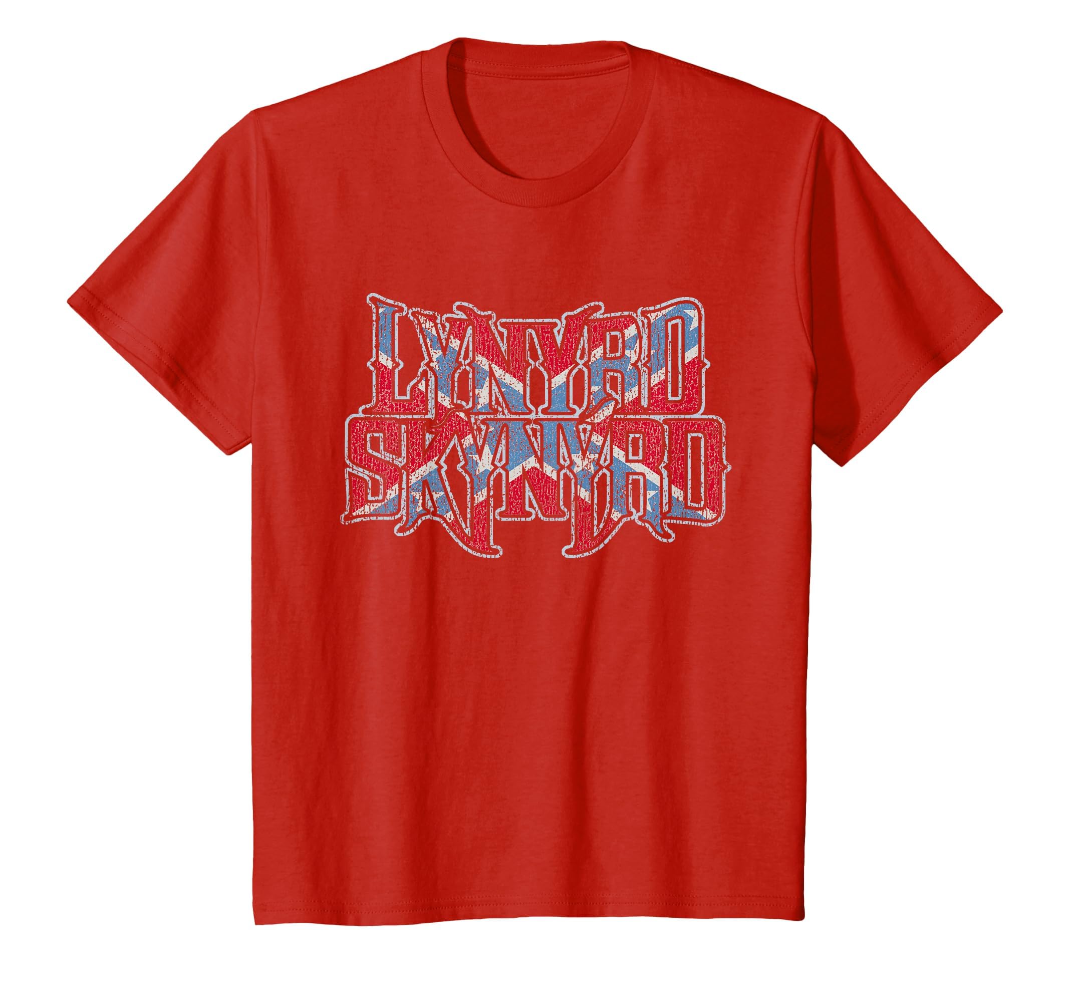Lynyrd Skynyrd Logo Rock Biker Us Flag T-Shirt - Novelty Apparel Unisex - T-Shirt, Sweatshirt, Hoodie