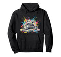 Video Game Console Controllers 80S Hoodie - Custom Art Print for Adults - T-Shirt, Sweatshirt, Hoodie