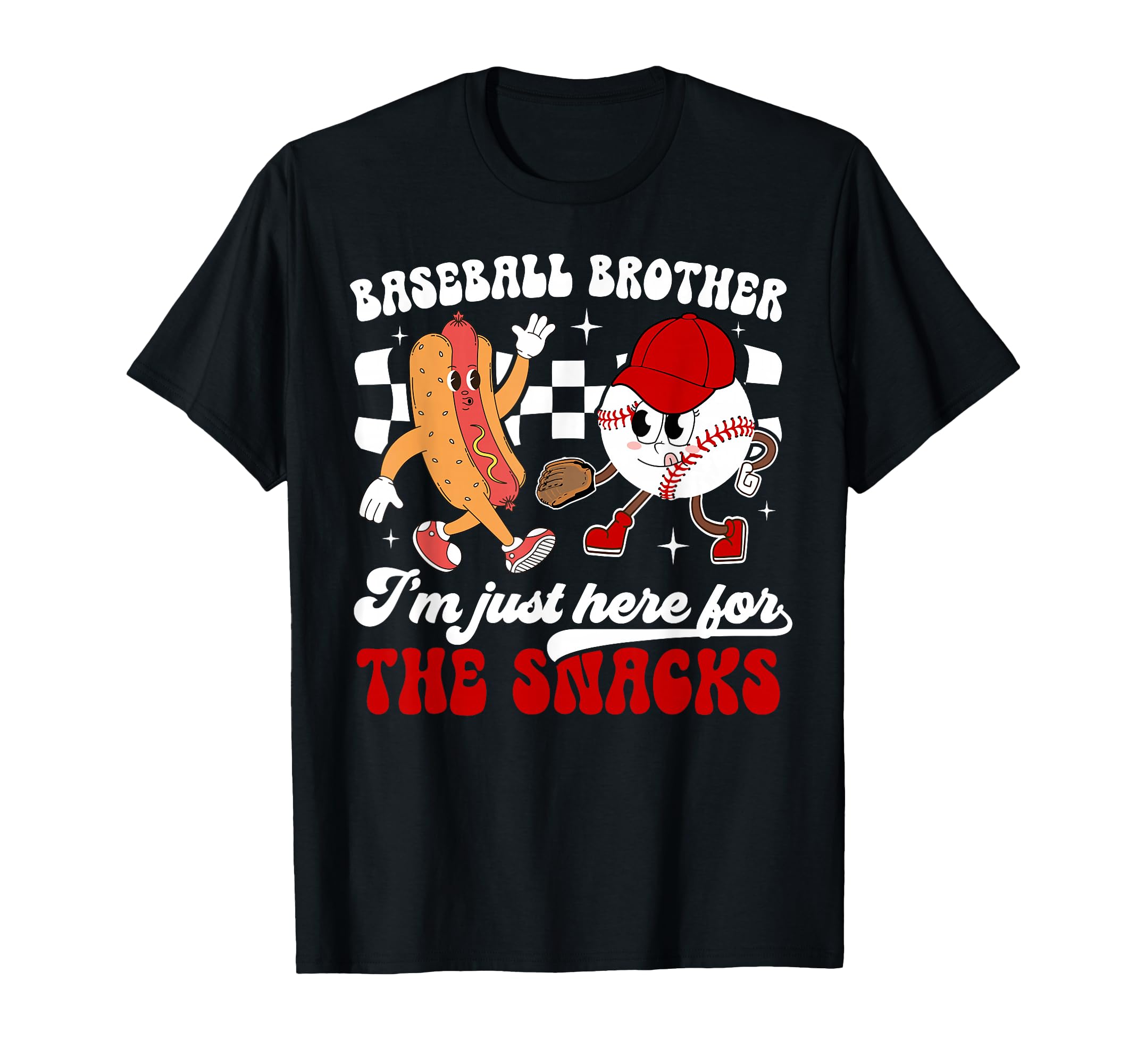 Baseball Brother Baseball Player T-Shirt - Aesthetic Graphic for Adults - T-Shirt, Sweatshirt, Hoodie