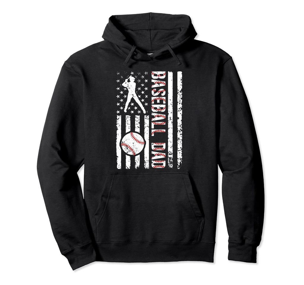 Baseball Dad Baseball Player Father Us Hoodie - Graphic Print for Adults - T-Shirt, Sweatshirt, Hoodie