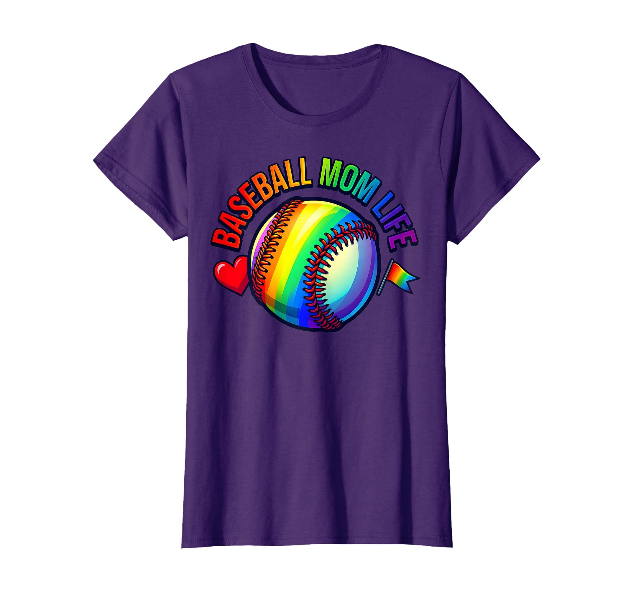 Baseball Mom Life Proud Sports Mom T-Shirt - Streetwear Style for Adults - T-Shirt, Sweatshirt, Hoodie