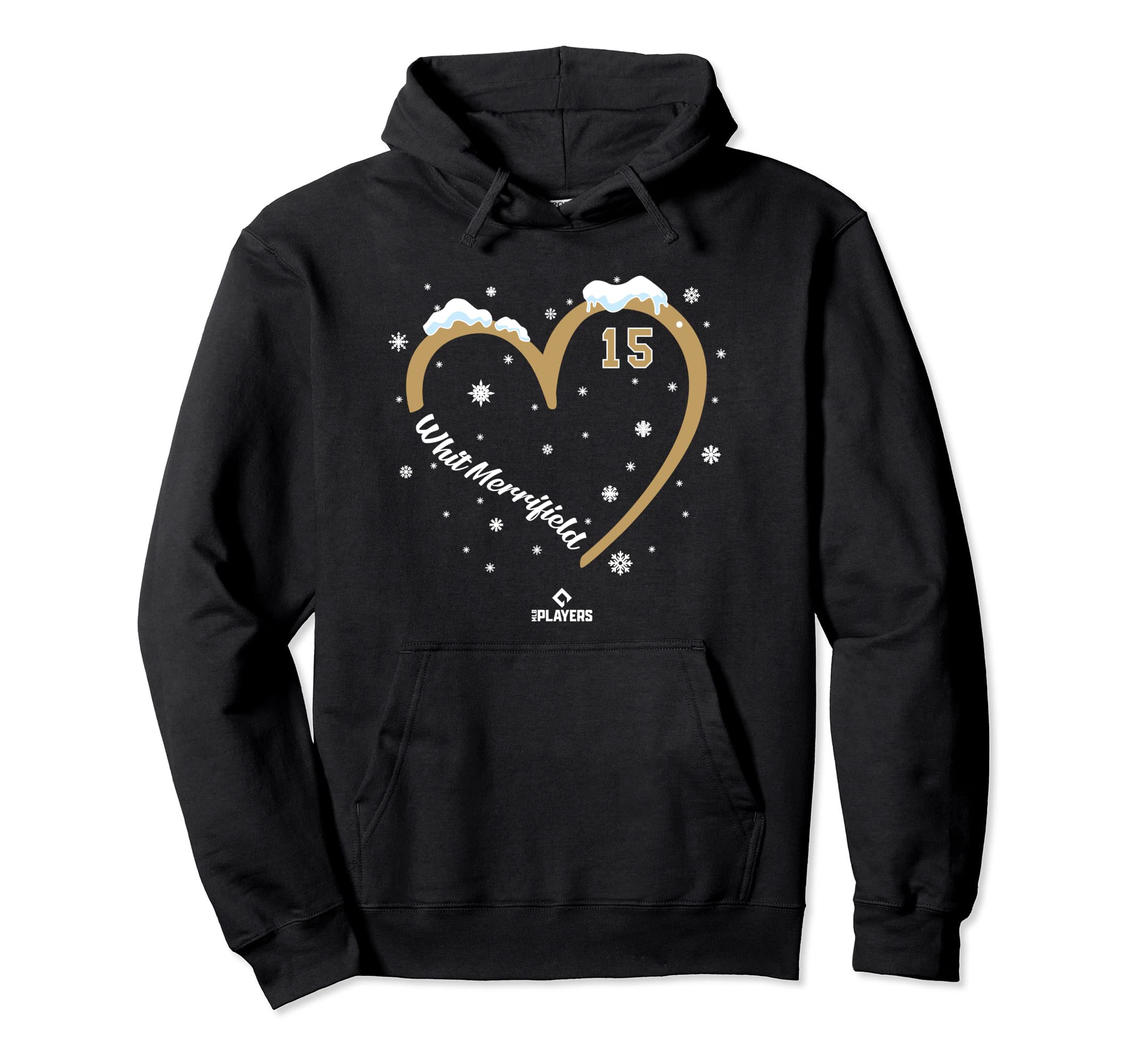 Whit Merrifield Heart Kansas City Hoodie - Minimalist Print Men Women - T-Shirt, Sweatshirt, Hoodie