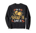 Photo Camera Photographer Flash Sweatshirt - Aesthetic Graphic Men Women - T-Shirt, Sweatshirt, Hoodie