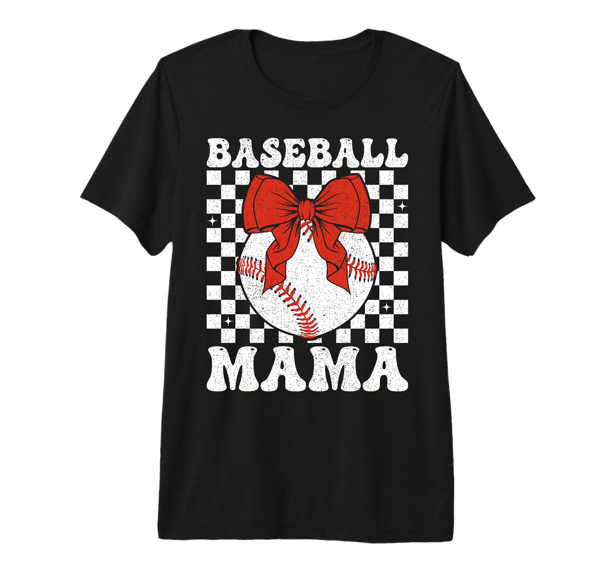 Baseball Mama Coquette Bow Game Day T-Shirt - Casual Everyday Wear Unisex - T-Shirt, Sweatshirt, Hoodie