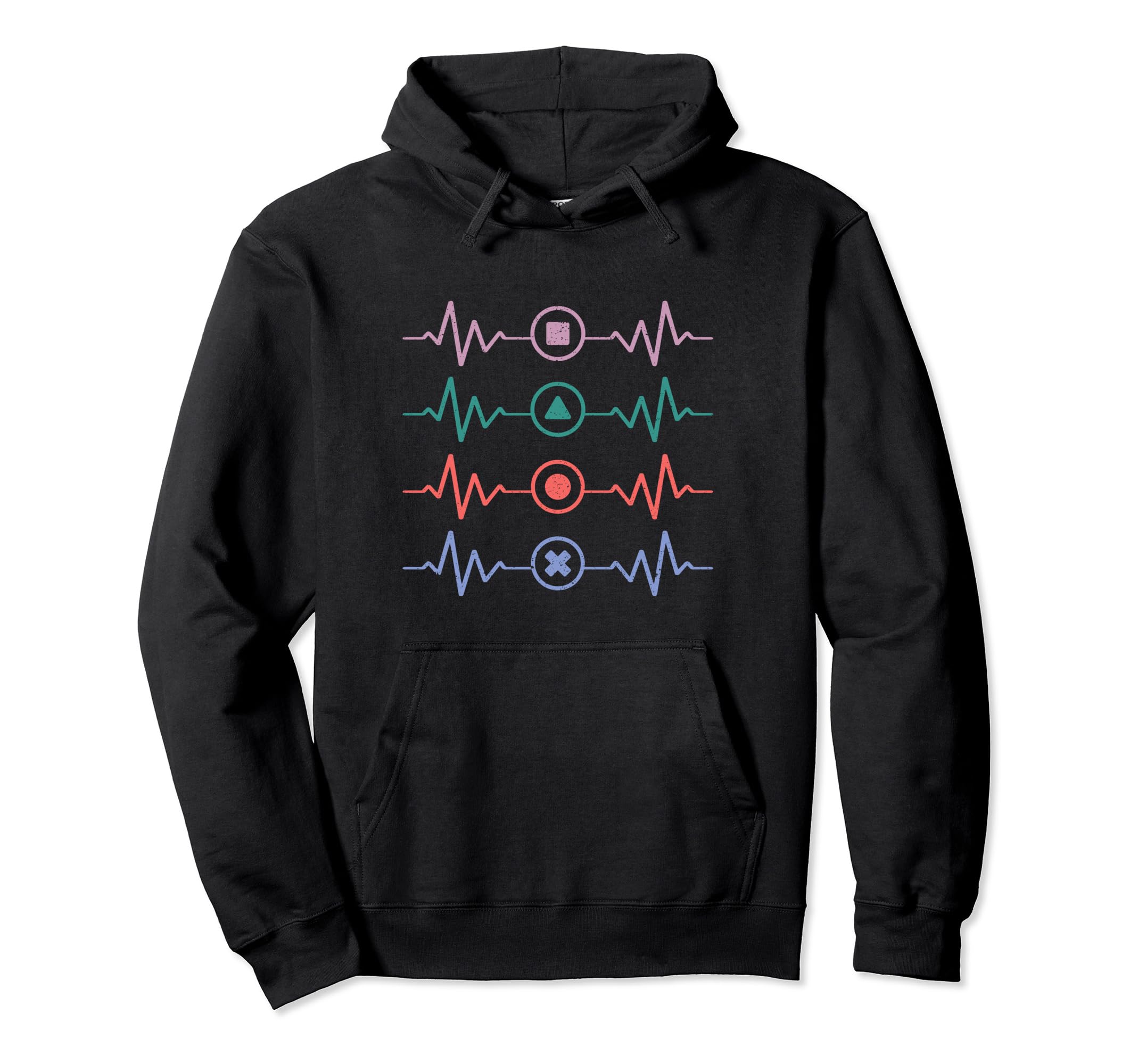 Funny Gamers And Gaming Controller Hoodie - Minimalist Print for Adults - T-Shirt, Sweatshirt, Hoodie