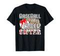 Baseball And Cheer Sister Baseball T-Shirt - Minimalist Print Unisex - T-Shirt, Sweatshirt, Hoodie