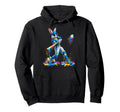 Easter Baseball Bunny Batter Eggs Drip Hoodie - Trendy Graphic Unisex - T-Shirt, Sweatshirt, Hoodie
