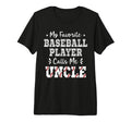 Baseball Uncle My Favorite Baseball T-Shirt - Minimalist Print Unisex - T-Shirt, Sweatshirt, Hoodie