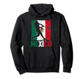 Mexican Baseball Player Mexico Flag Hoodie - Casual Everyday Wear Unisex - T-Shirt, Sweatshirt, Hoodie