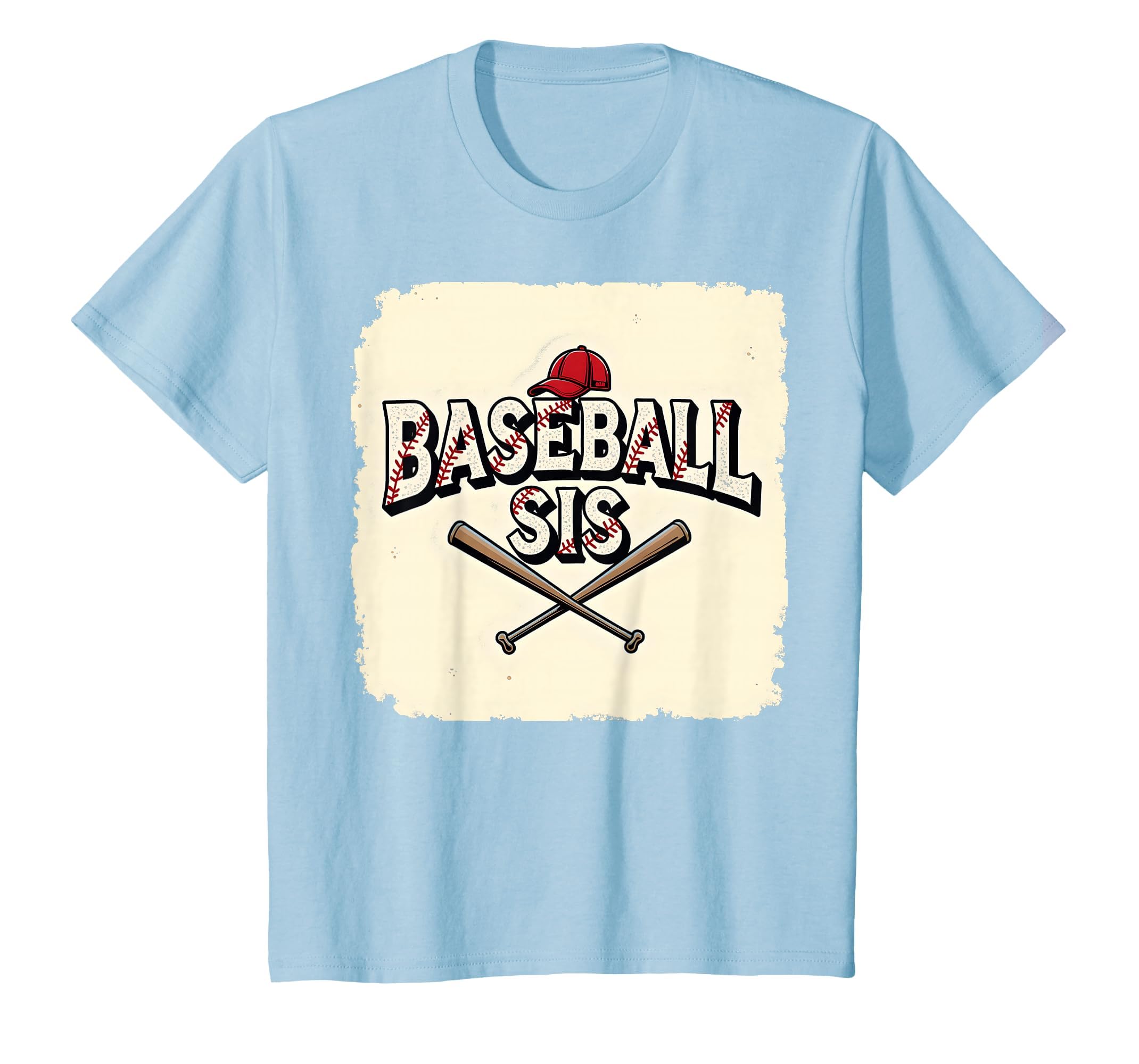 Baseball Sis Proud Sister Fan Sport T-Shirt - Trendy Graphic Men Women - T-Shirt, Sweatshirt, Hoodie