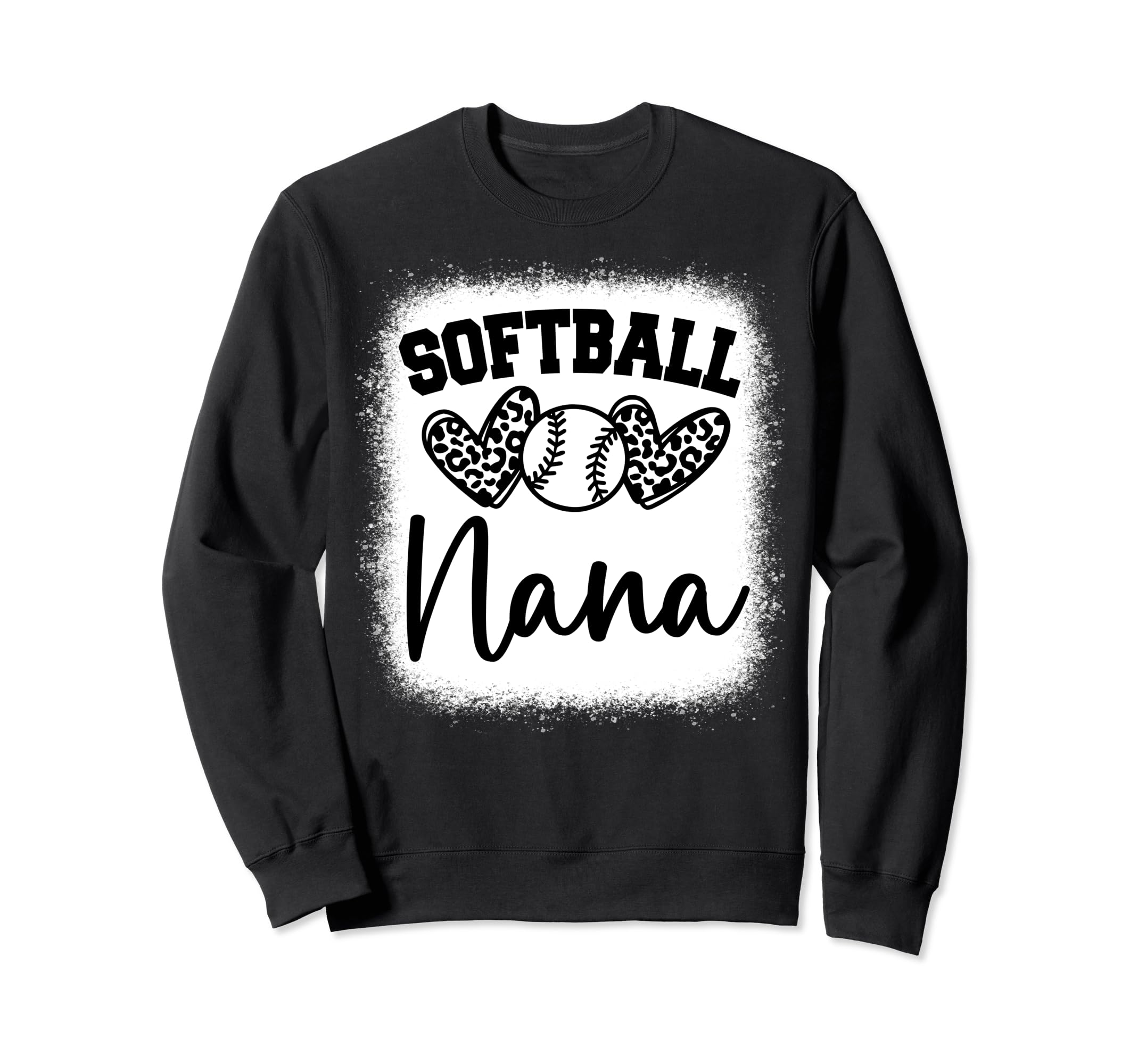Personalized Baseball Heart Nana Sweatshirt - Trendy Graphic Men Women - T-Shirt, Sweatshirt, Hoodie