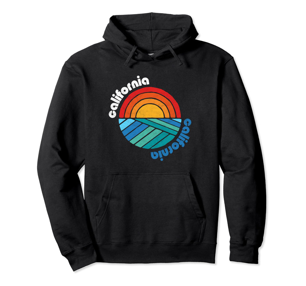 California Surf Beach Surfing Hoodie - Unique Graphic Men Women - T-Shirt, Sweatshirt, Hoodie
