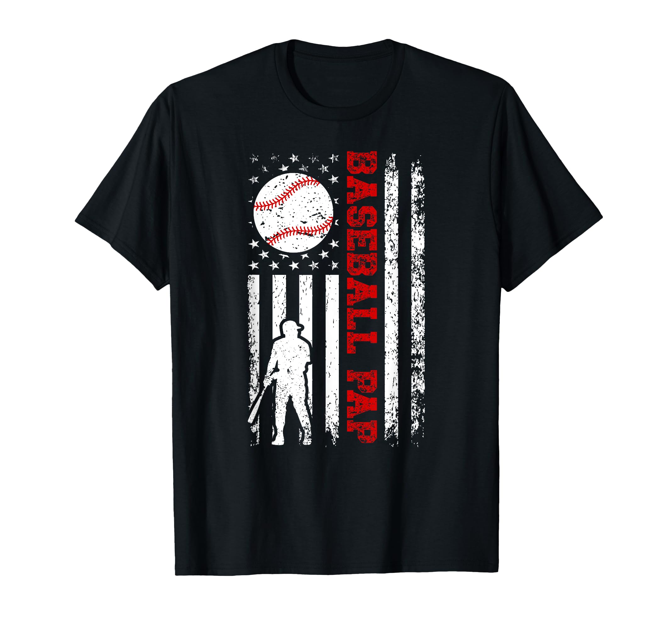 Baseball Pap Grandpa Us Flag Pap T-Shirt - Streetwear Style Men Women - T-Shirt, Sweatshirt, Hoodie