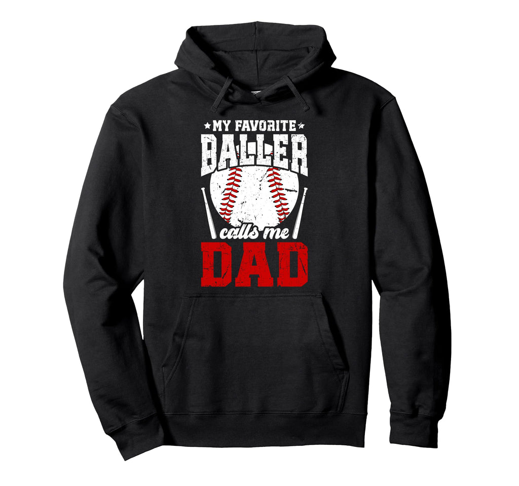 Proud Baseball Dad Baseball Player Hoodie - Custom Art Print for Adults - T-Shirt, Sweatshirt, Hoodie