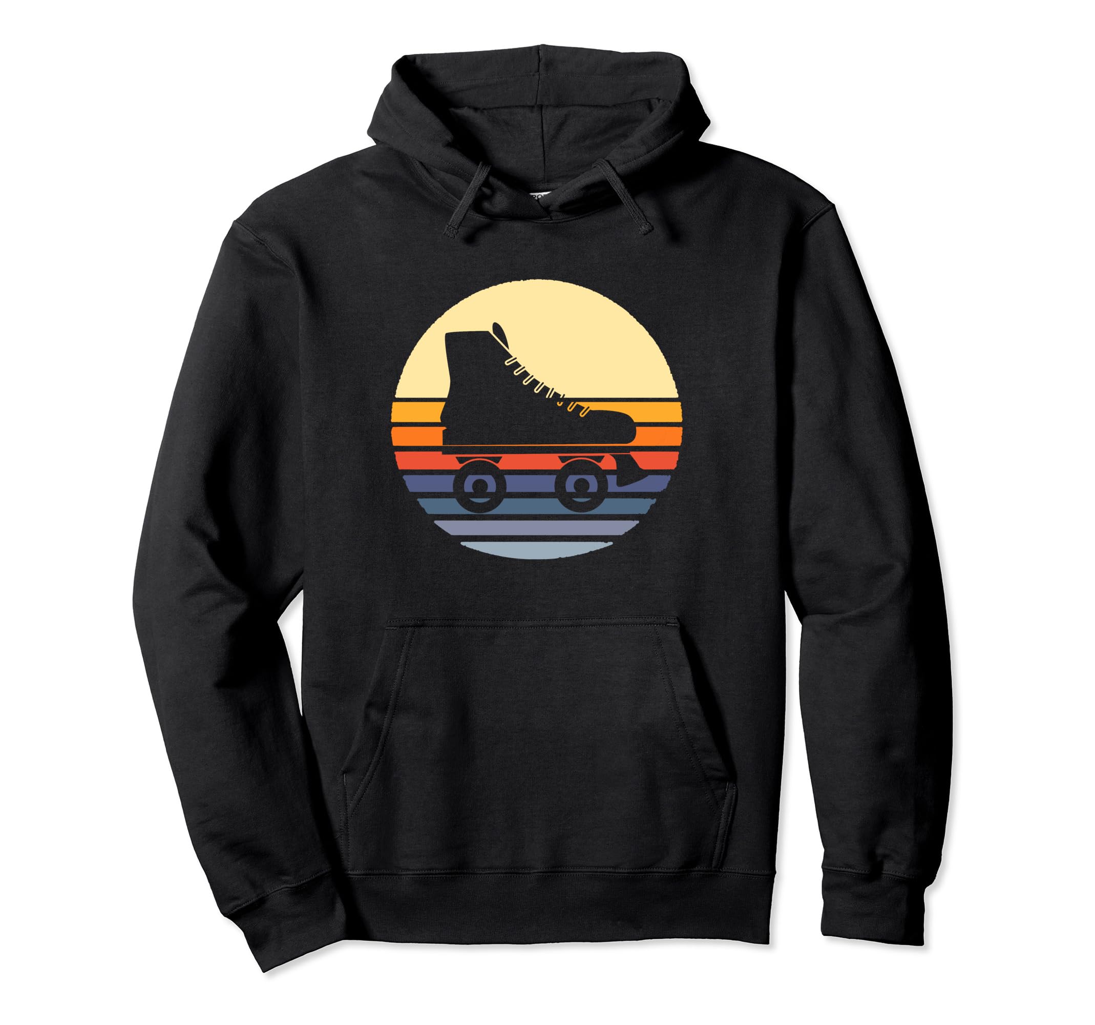 Roller Skate Shoes Roller Skating Lovers Hoodie - Graphic Print for Adults - T-Shirt, Sweatshirt, Hoodie