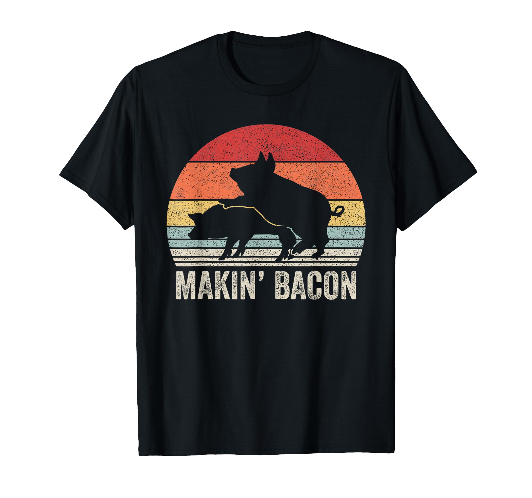 Makin Bacon Pork Bacon T-Shirt - Minimalist Print Unisex - T-Shirt, Sweatshirt, Hoodie