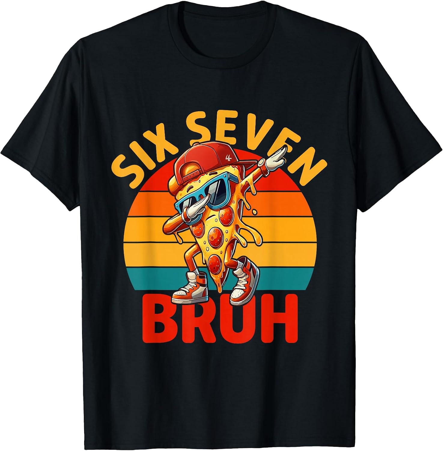 Funny Six Seven Meme Designs for Boys Teens - Adult & Kids T-Shirts, Sweatshirts & Hoodies apparel design preview 1