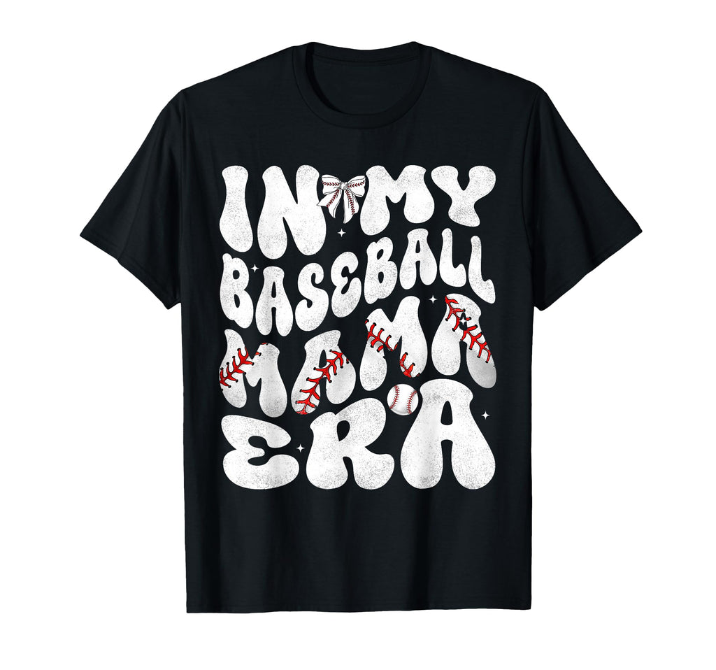 Groovy My Baseball Mama Era Sports T-Shirt - Streetwear Style for Adults - T-Shirt, Sweatshirt, Hoodie