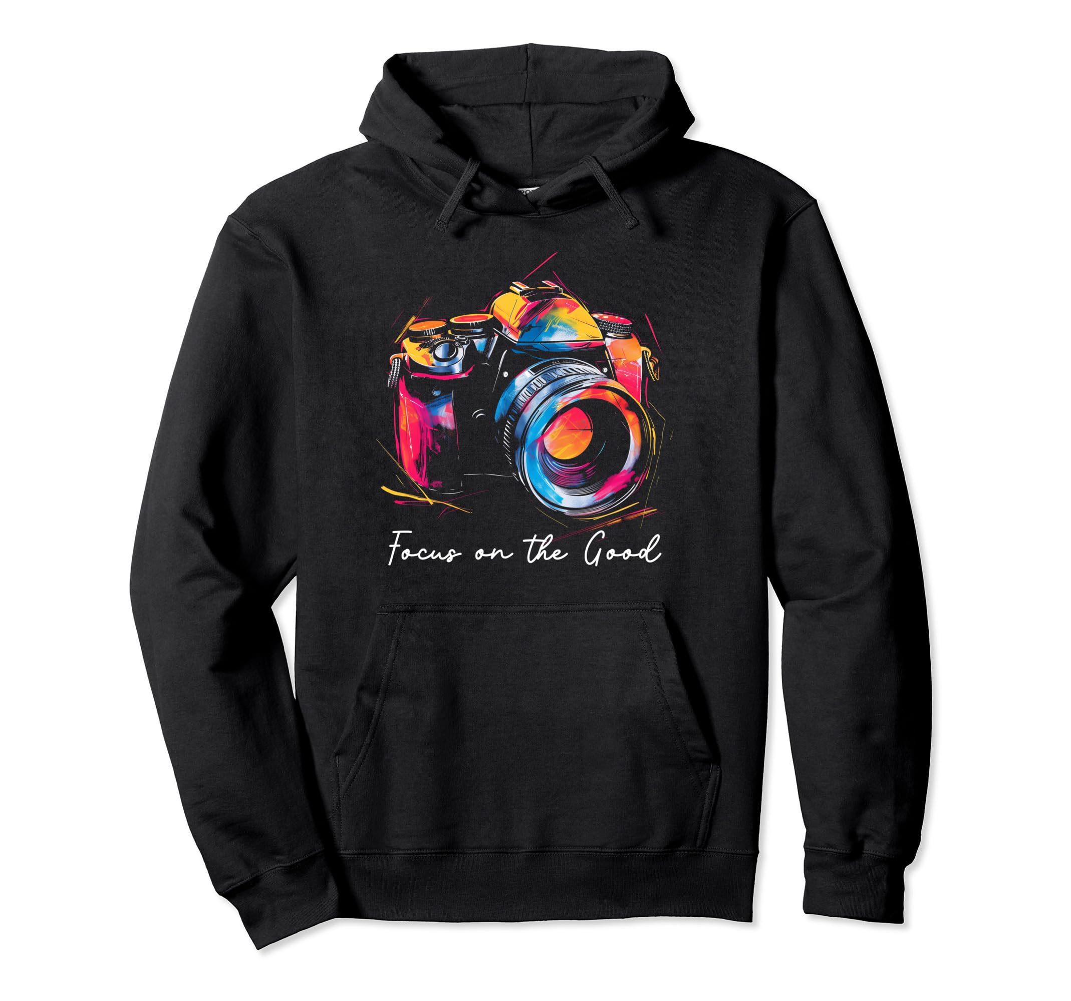 Photographer Focus Good Camera Hoodie - Unique Graphic Men Women - T-Shirt, Sweatshirt, Hoodie