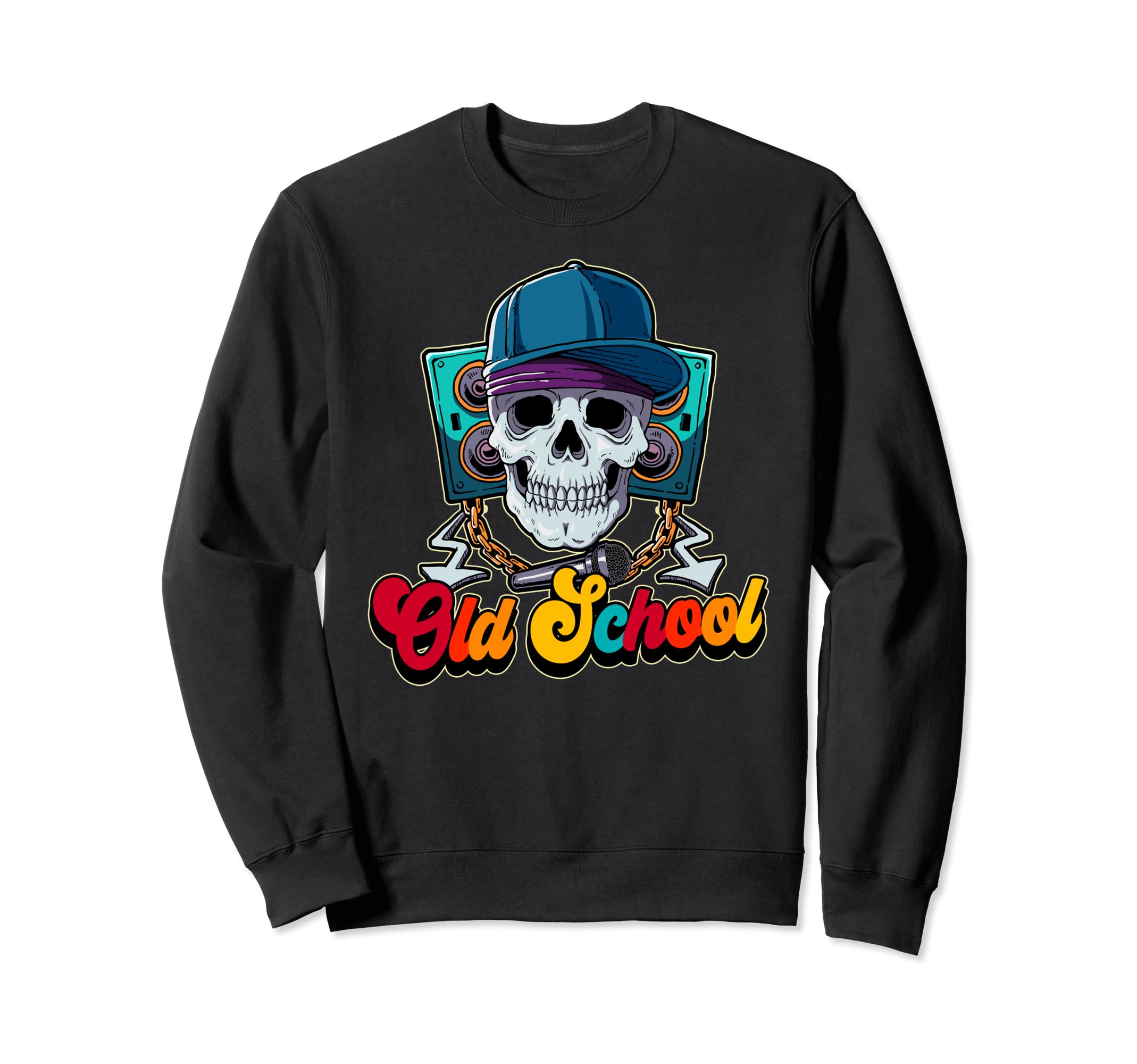 Old School Hip Hop Sweatshirt - Streetwear Style for Adults - T-Shirt, Sweatshirt, Hoodie