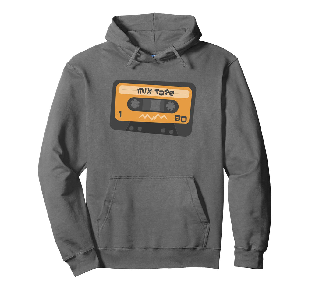 Mix Tape Audio Cassette Hoodie - Minimalist Print Unisex - T-Shirt, Sweatshirt, Hoodie