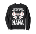My Favorite Baseball Player Calls Sweatshirt - Aesthetic Graphic Men Women - T-Shirt, Sweatshirt, Hoodie