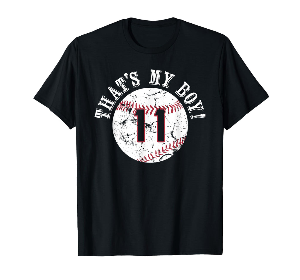 Unique Thats My 11 Baseball Player T-Shirt - Custom Art Print for Adults - T-Shirt, Sweatshirt, Hoodie