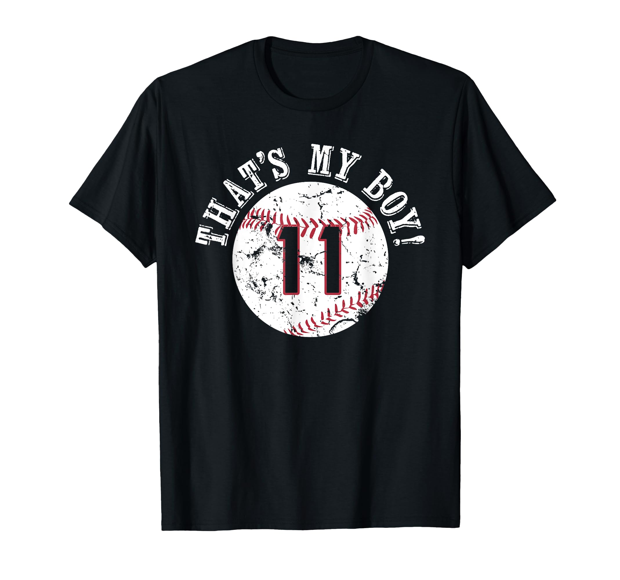 Unique Thats My 11 Baseball Player T-Shirt - Custom Art Print for Adults - T-Shirt, Sweatshirt, Hoodie
