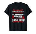 Favorite Baseball Player Calls Me Dad T-Shirt - Trendy Graphic Men Women - T-Shirt, Sweatshirt, Hoodie