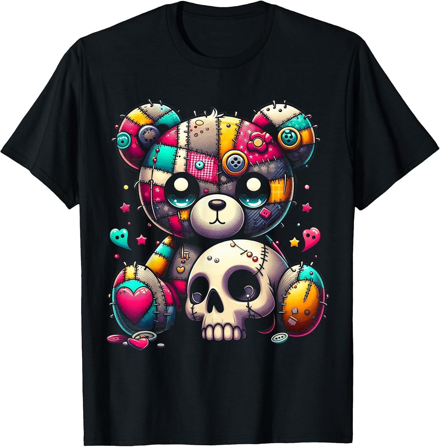 Whimsical Anime Gothic Fantasy Girls Women - Adult & Kids T-Shirts, Sweatshirts & Hoodies apparel design preview 1
