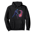 Cosmic Astronaut Baseball Power Swing Hoodie - Streetwear Style for Adults - T-Shirt, Sweatshirt, Hoodie