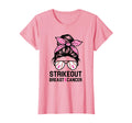 Strike Out Breast Cancer Awareness T-Shirt - Unique Graphic Men Women - T-Shirt, Sweatshirt, Hoodie