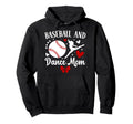 Baseball And Dance Mom Dancer And Hoodie - Minimalist Print Men Women - T-Shirt, Sweatshirt, Hoodie