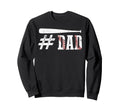 Dad Baseball Bat And Ball Sports Sweatshirt - Novelty Apparel for Adults - T-Shirt, Sweatshirt, Hoodie