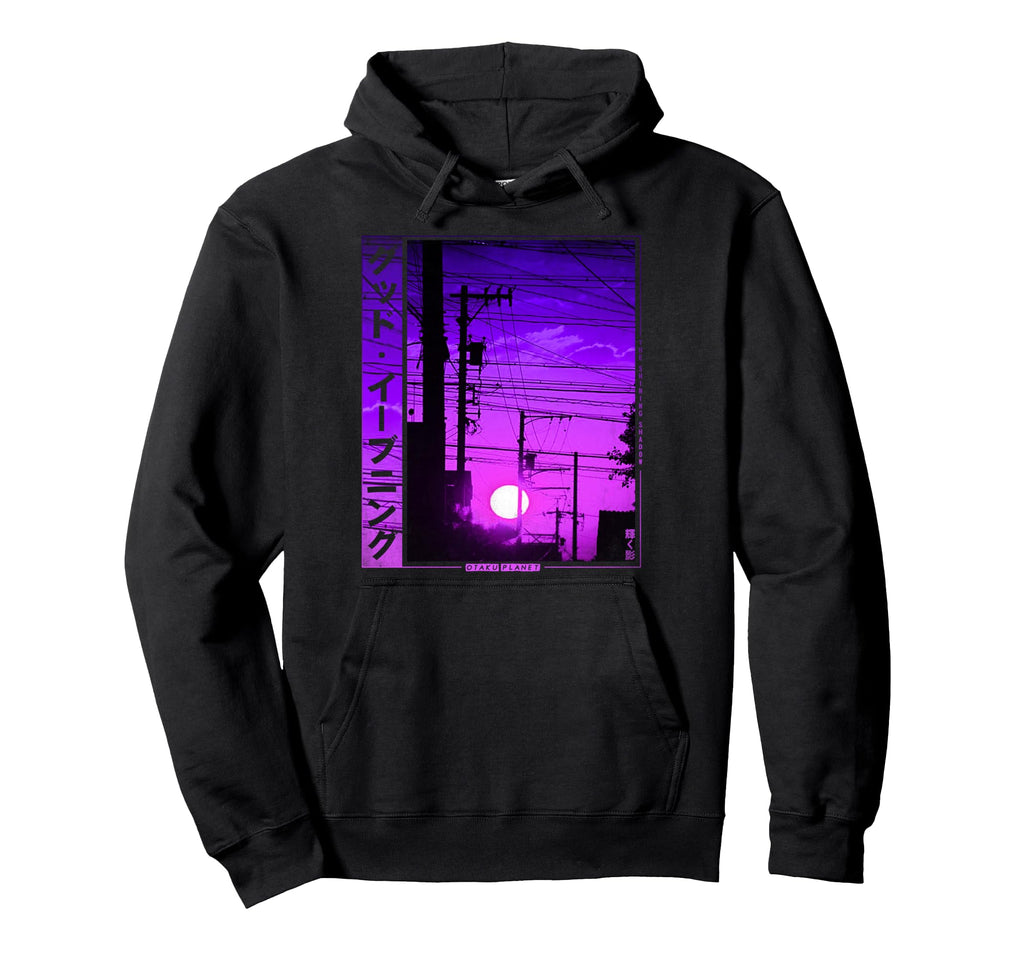 Japan Vibes Vaporwave Lofi Tokyo Hoodie - Aesthetic Graphic Men Women - T-Shirt, Sweatshirt, Hoodie