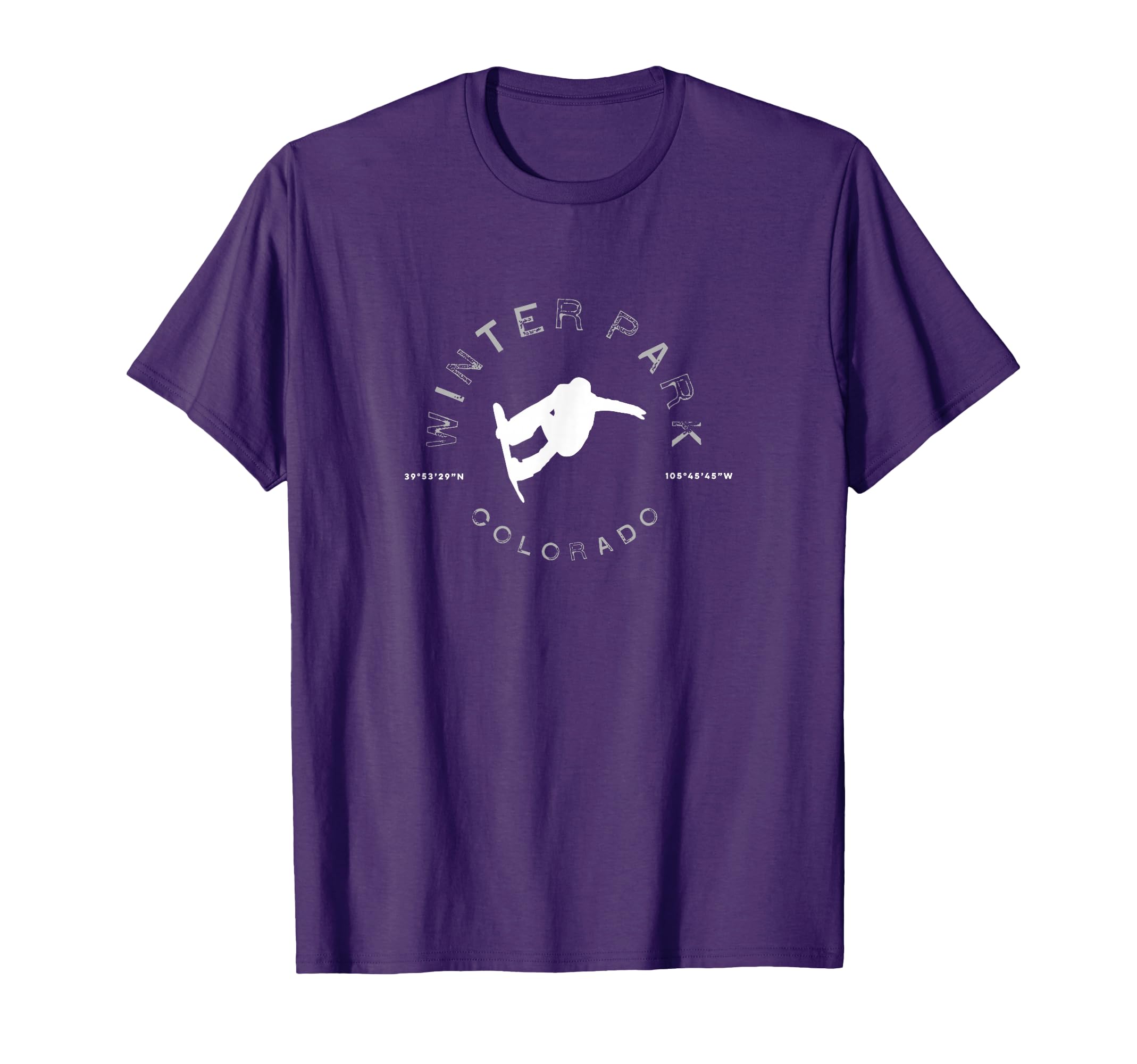Winter Park Colorado Snowboard T T-Shirt - Casual Everyday Wear Men Women - T-Shirt, Sweatshirt, Hoodie