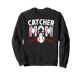Baseball Catcher Mom Baseball Sweatshirt - Custom Art Print Men Women - T-Shirt, Sweatshirt, Hoodie